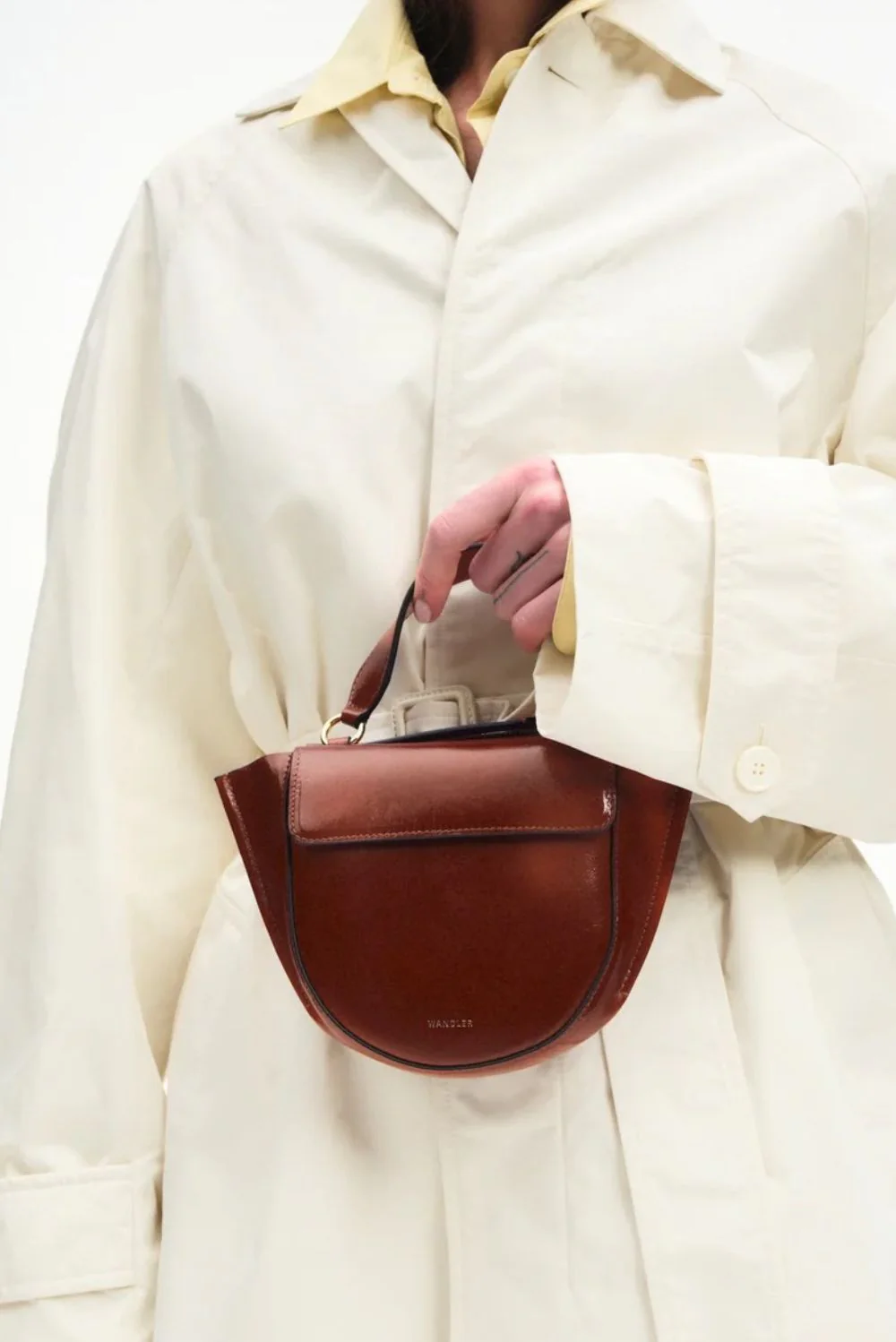 Wandler crossbody Hortensia Piccola 000168-1775 pallisander glaze - Afbeelding 4