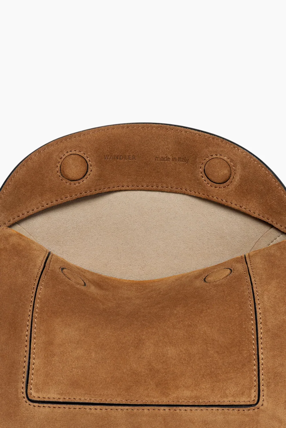 Wandler crossbody Penelope Slouch 000148-1758 cognac suede - Afbeelding 7