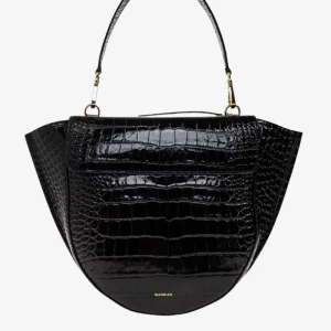 Wandler crossbody Hortensia Medium 000021-3251 black croco