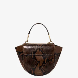 Wandler crossbody Hortensia Mini 000025-1765 brown python