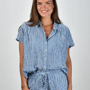 Xirena blouse Paxton X5BGC001 atlantic blue