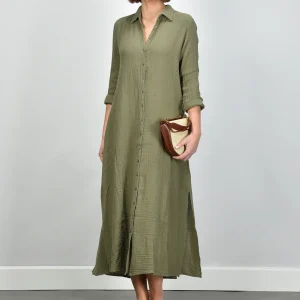 Xirena jurk Boden X4CHG111 olive moss