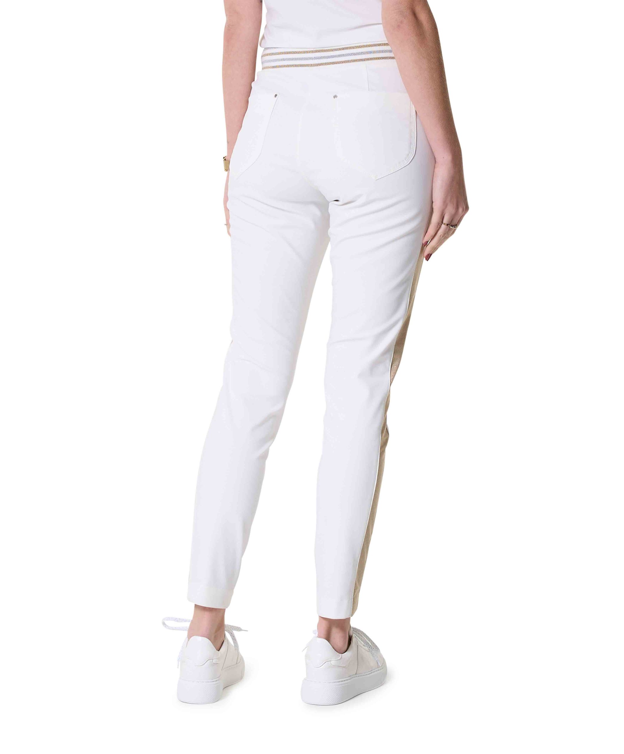 ZIP73 – Pants Board – Off-white/Gold - Afbeelding 7