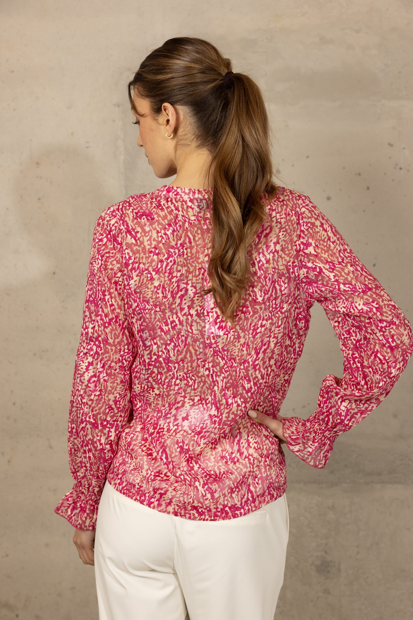 Kimara – Thesa Blouse – Multi Color - Afbeelding 6