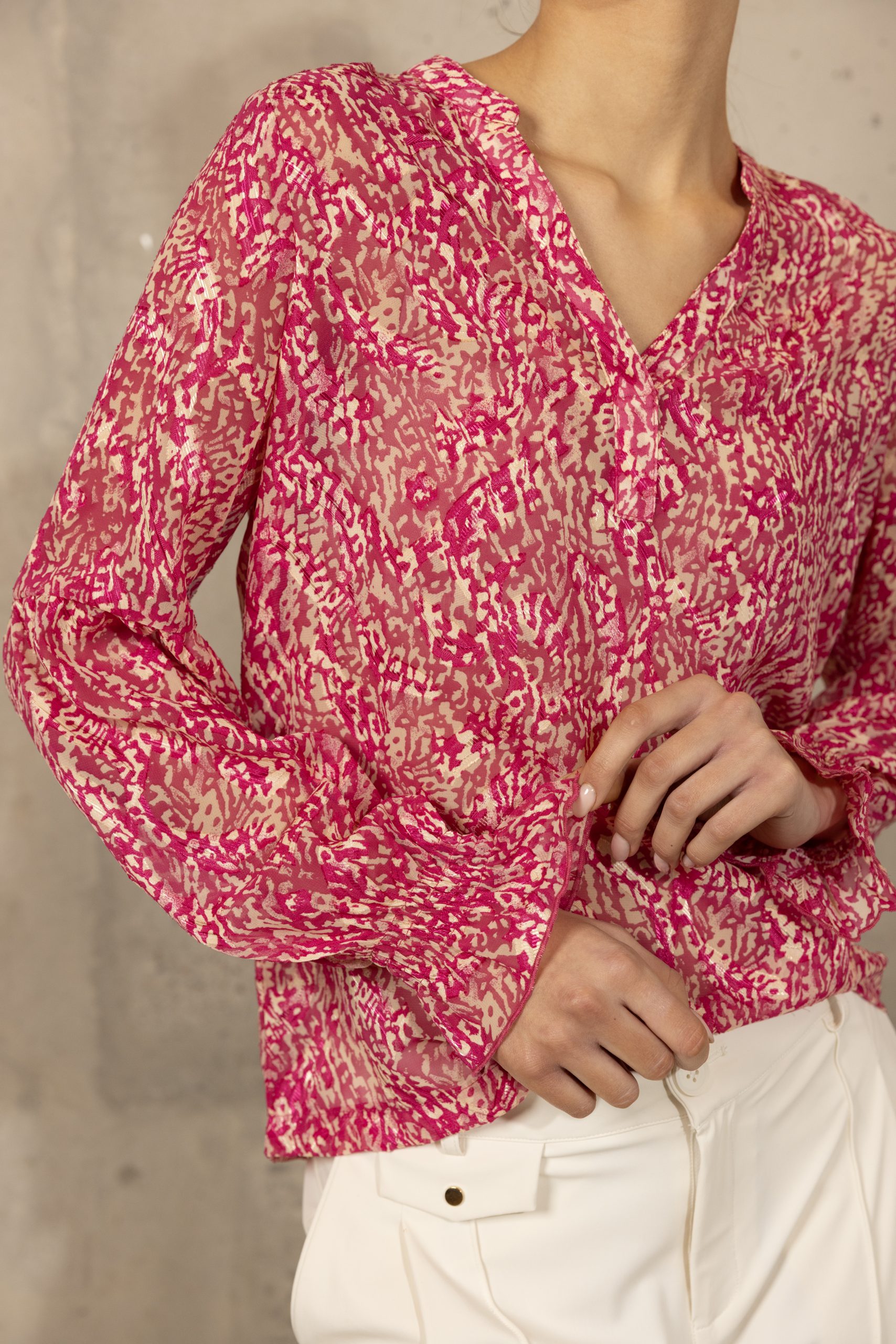 Kimara – Thesa Blouse – Multi Color - Afbeelding 9