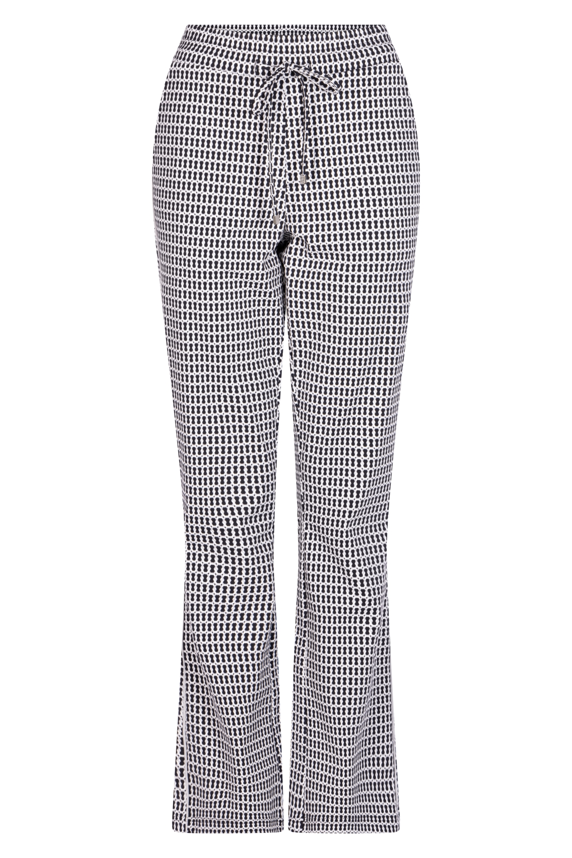 Zoso – Maggie Pants – Navy-off white - Afbeelding 4