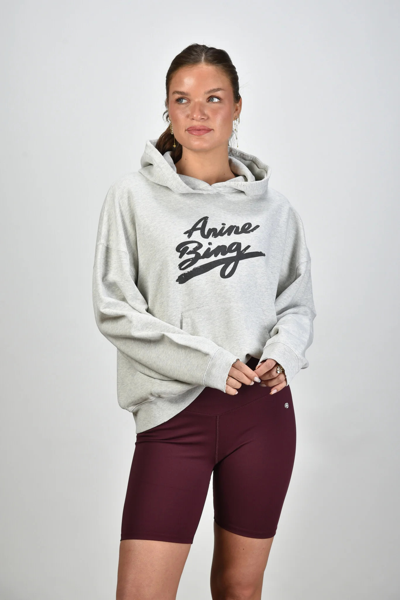 Anine Bing trui Harvey A-08-10525-GRY1 heather grey - Afbeelding 6