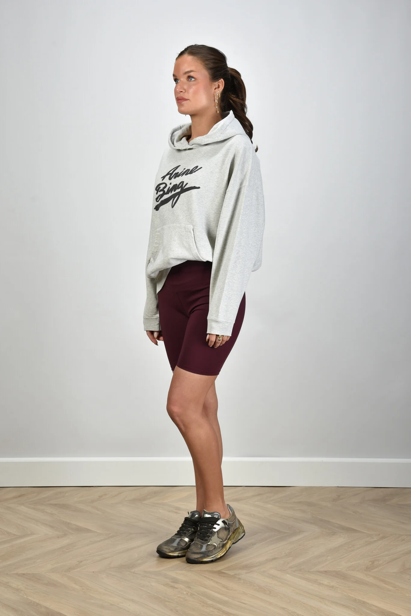 Anine Bing trui Harvey A-08-10525-GRY1 heather grey - Afbeelding 7