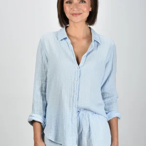 Xirena blouse Scout X5CHG005 blue mist