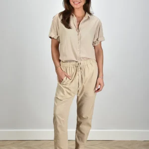 Xirena broek Draper X7CTP117 parchment