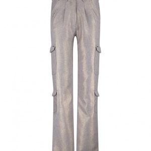 ZIP73 – Cargo Wide Leg Sparkling Grey