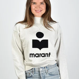 Marant Etoile trui Moby PSW0003FA-A1M07E ecru