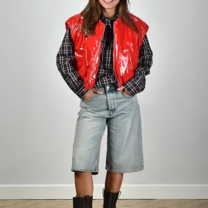 JOHNY gilet Chesto red