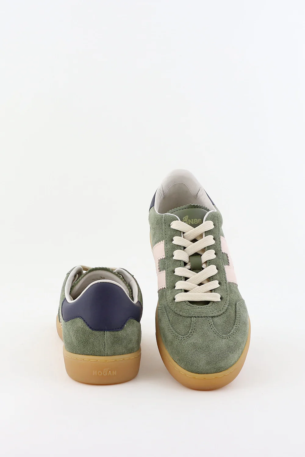 Hogan sneakers Cool HXW6470FB60UHK0RWH groen - Afbeelding 4