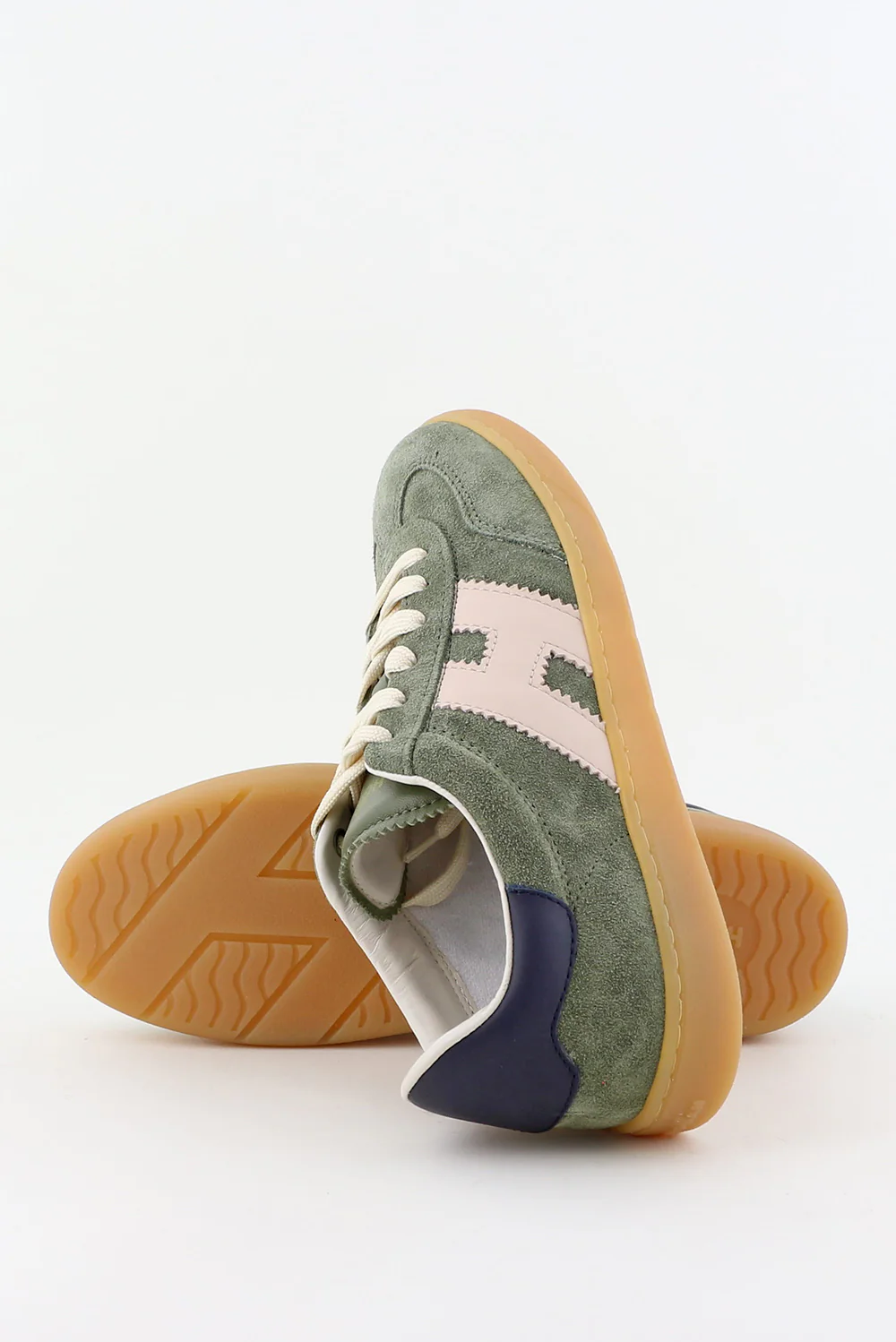 Hogan sneakers Cool HXW6470FB60UHK0RWH groen - Afbeelding 7