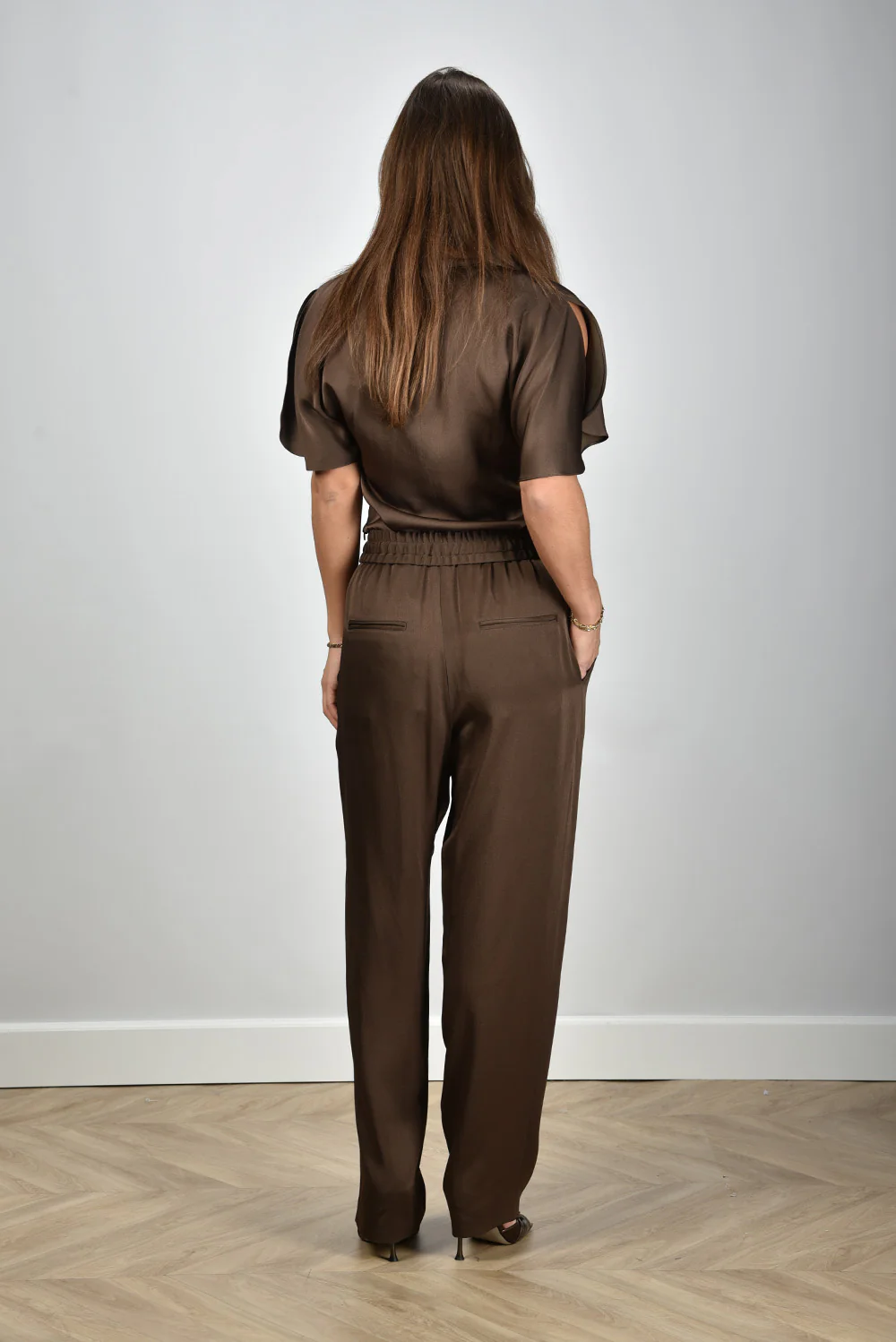 Isabel Marant top Karlita HT0568FA-C1J04I bronze - Afbeelding 7