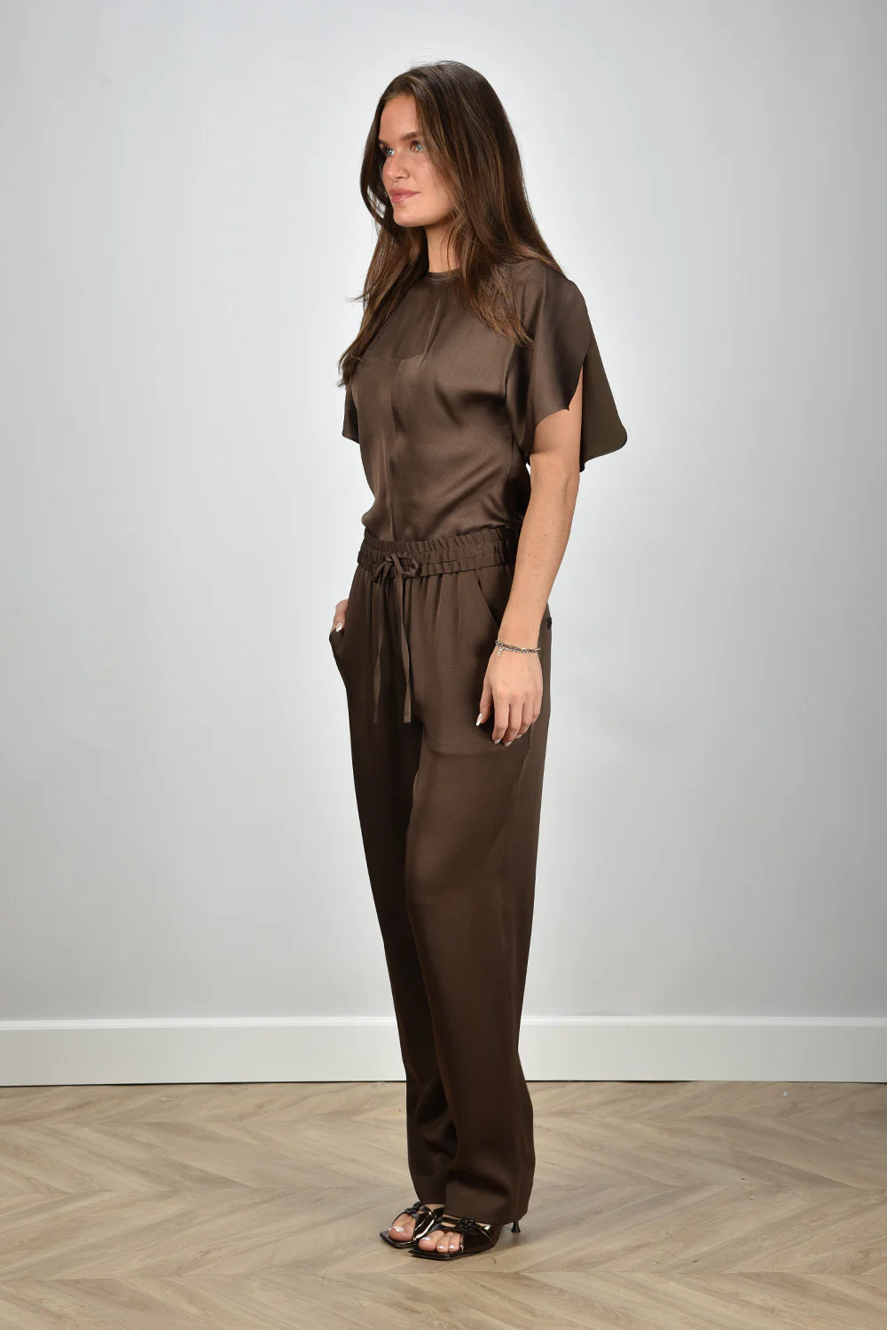 Isabel Marant top Karlita HT0568FA-C1J04I bronze - Afbeelding 5