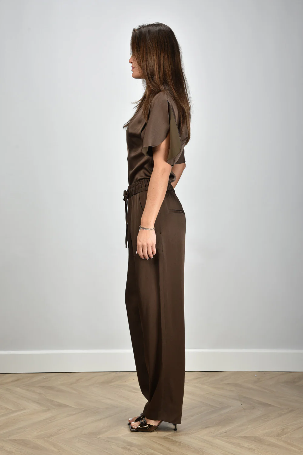 Isabel Marant top Karlita HT0568FA-C1J04I bronze - Afbeelding 6