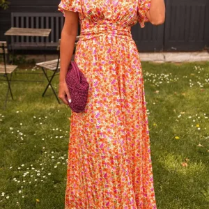 Amy™ | Elegante Dames V-Hals Maxi Jurk