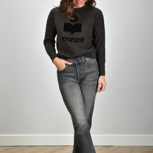 Marant Etoile trui Millyny SW0160FA-A1M07E faded black