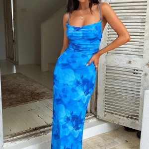 Betoverende Oceaan Bloesem Maxi Dress™