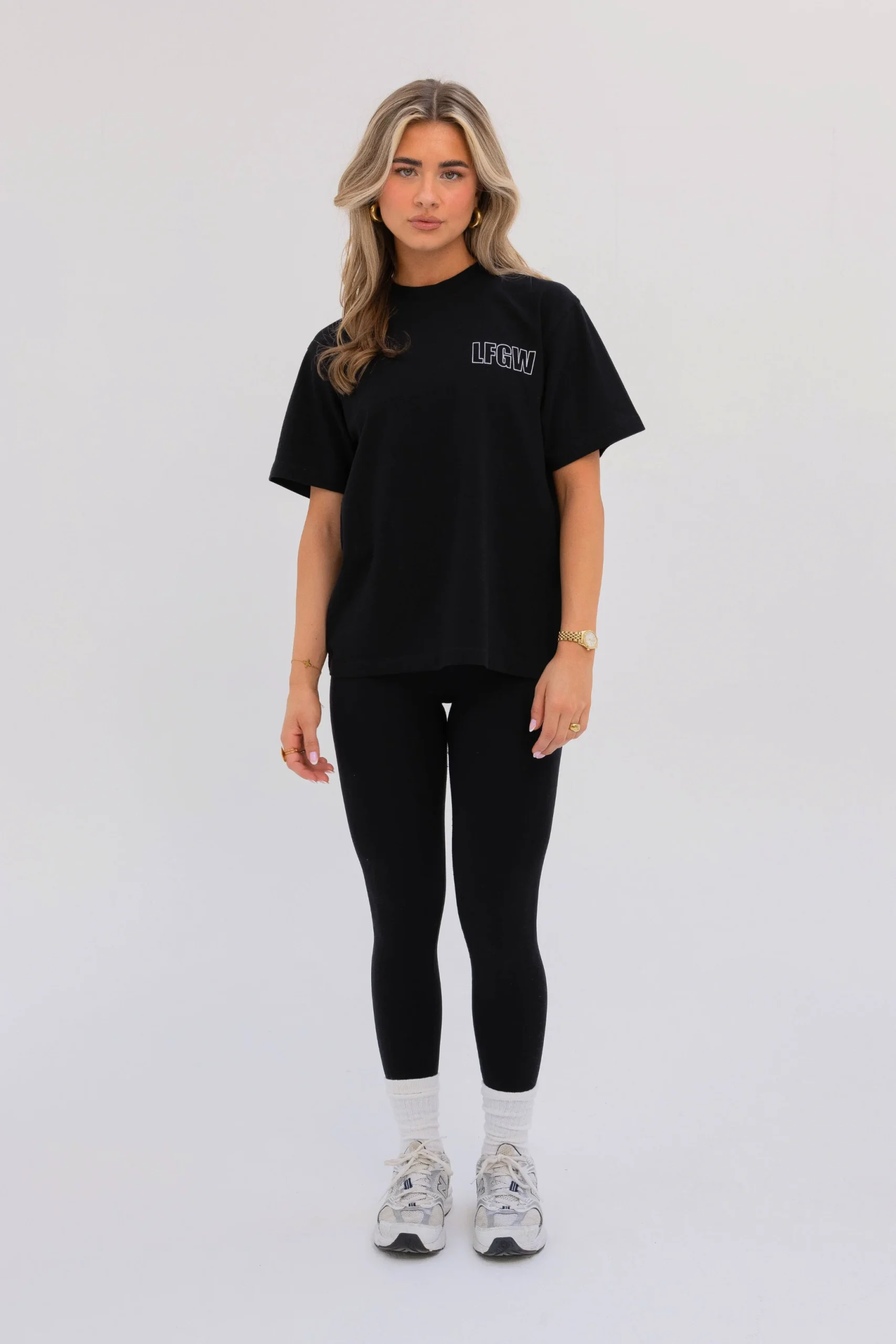 Nala Oversized Tee Black - Afbeelding 6