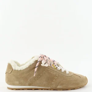 Nubikk sneakers Billy Lou Fur 21088901 oak suede