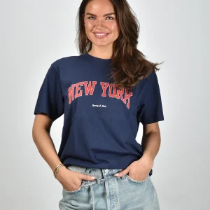Sporty & Rich t-shirt New York Ivy TO043606304BL106 dark navy