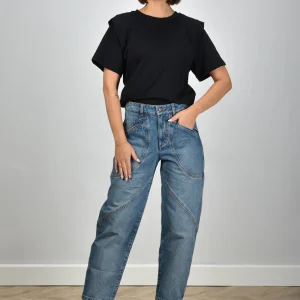 Isabel Marant t-shirt Zelitos TS0041FA-A1N41I black