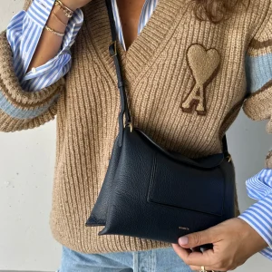 Ami Paris trui College UKS823.KN0111 camel