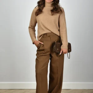 Les Tricots de Lea trui Madina 37055 camel