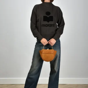 Marant Etoile trui Moby SW0003FA-A1M07E faded black