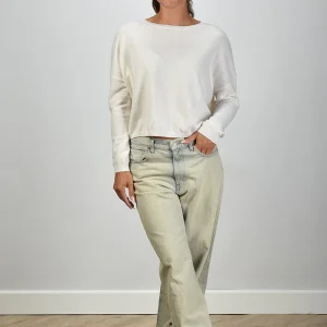 Les Tricots de Lea trui Monroe 37088 milk