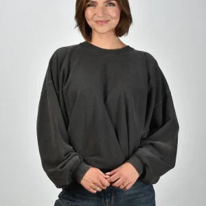 Marant Etoile trui Sauria SW0149FA-B1M05E faded black