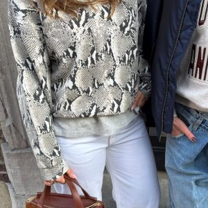 Anine Bing trui Miles A-08-11773-WMTL10 multi