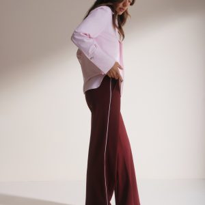 Lady Day – Eleyn Travel Trousers – Burgundy