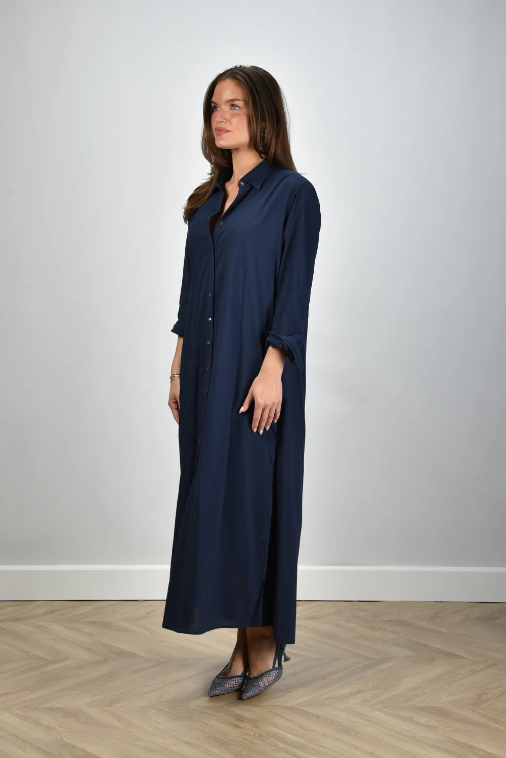 Xirena jurk Boden X4CTP111 navy - Afbeelding 4